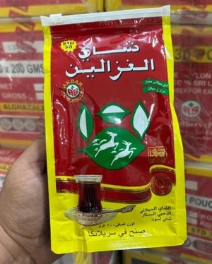 چای الغزالین ساده اصل شیرنشان ، کارتن شامل ۲۰ بسته ۲۰۰ گرمی ، اورجینال سریلانکا ، ارسال رایگان به سراسر کشور